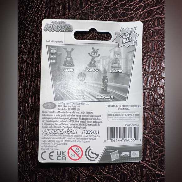 NWT NEW box packaging PJMASKS set of 4 catboy night ninja romeo gekko figures - Picture 6 of 6